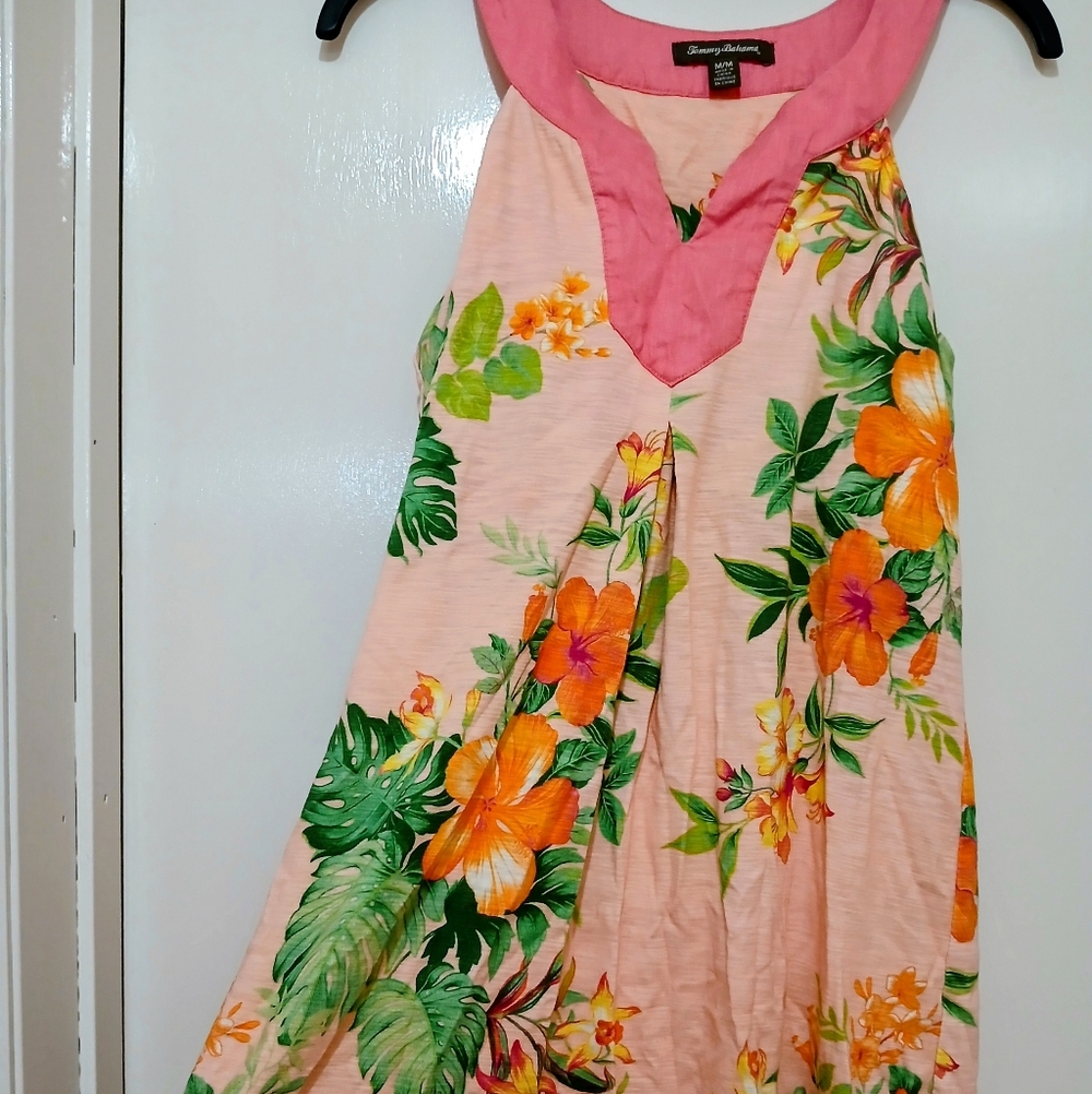 Tommy Bahama Pink Floral Dress